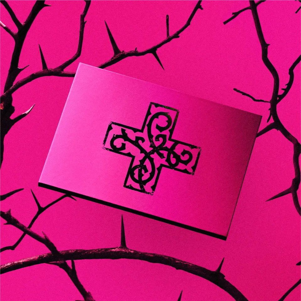 Polydor TXT 7TH YEAR Moment Stillness Thorns CD album Pink