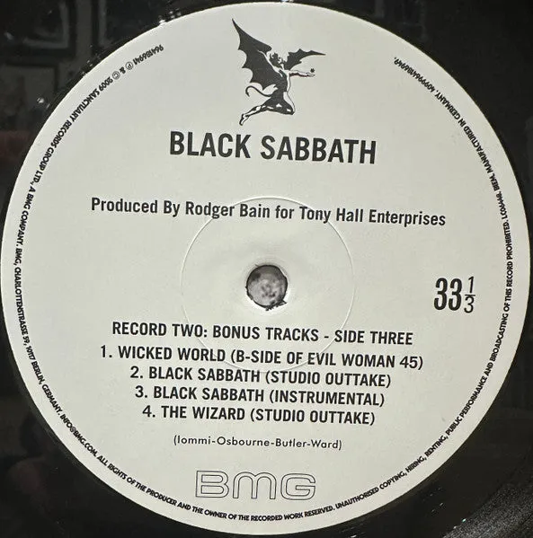 Black Sabbath Black Sabbath doppio vinile LP deluxe remaster Mint