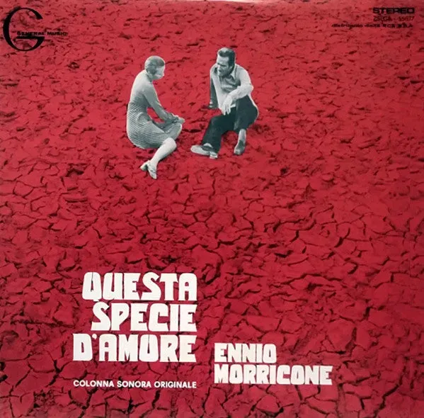 Ennio Morricone Questa Specie D'Amore vinile colonna sonora