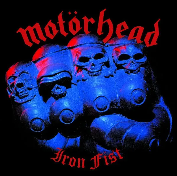 Motörhead Iron Fist LP 180g ristampa heavy metal