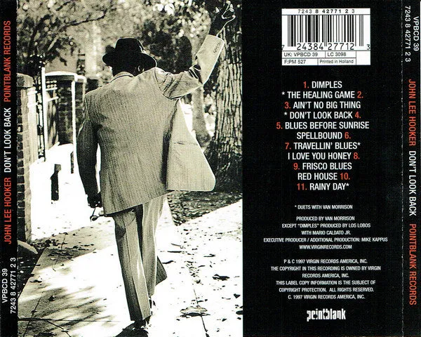 John Lee Hooker Don’t Look Back CD blues elettrico