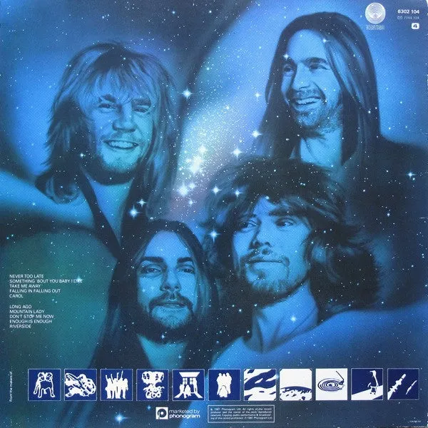 Status Quo Never Too Late LP classic rock Scandinavia