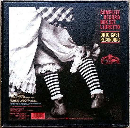 Frank Zappa Thing-Fish cofanetto 3 vinili LP box