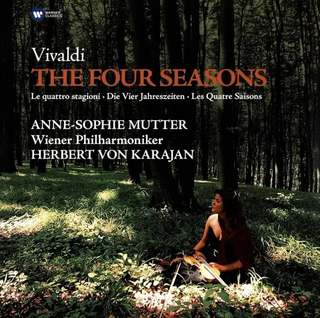 Anne-Sophie Mutter Vivaldi Four Seasons vinile LP classica
