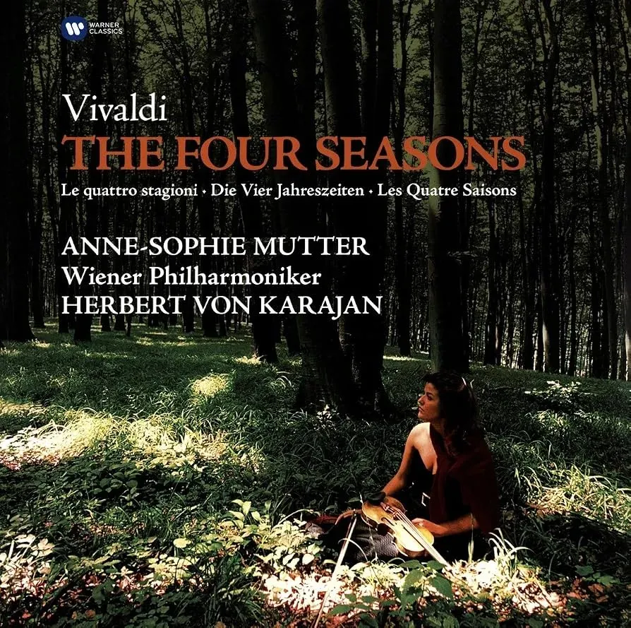 Anne-Sophie Mutter Vivaldi Four Seasons vinile LP classica