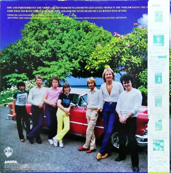 Air Supply Now And Forever vinile LP Giappone obi