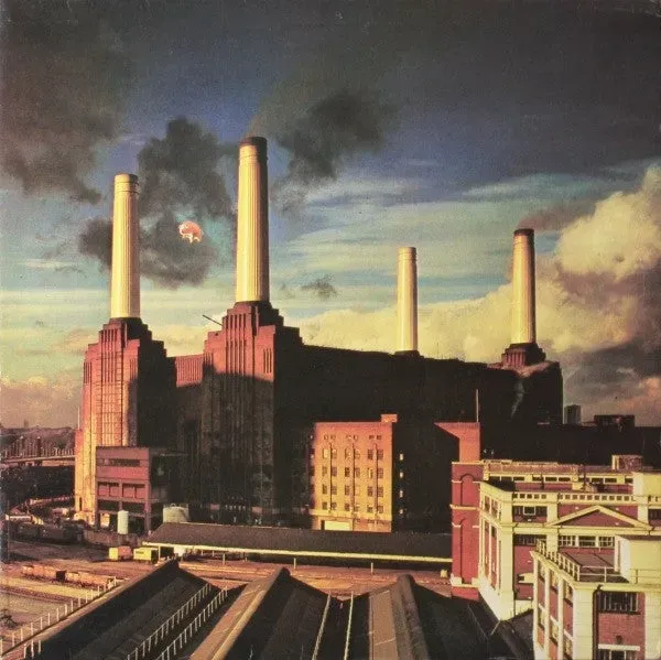 Pink Floyd Animals LP 1977 Italia prog copertina apribile
