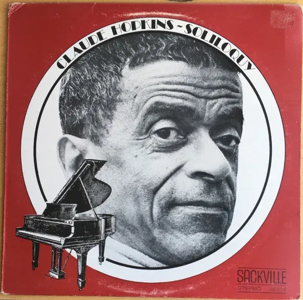 Claude Hopkins Soliloquy vinile LP rosso stride piano