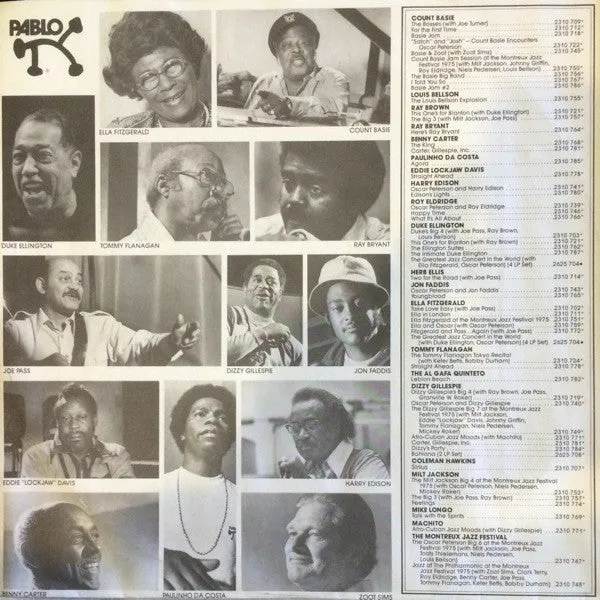 The Montreux '77 Collection cofanetto 8 vinili LP jazz promo