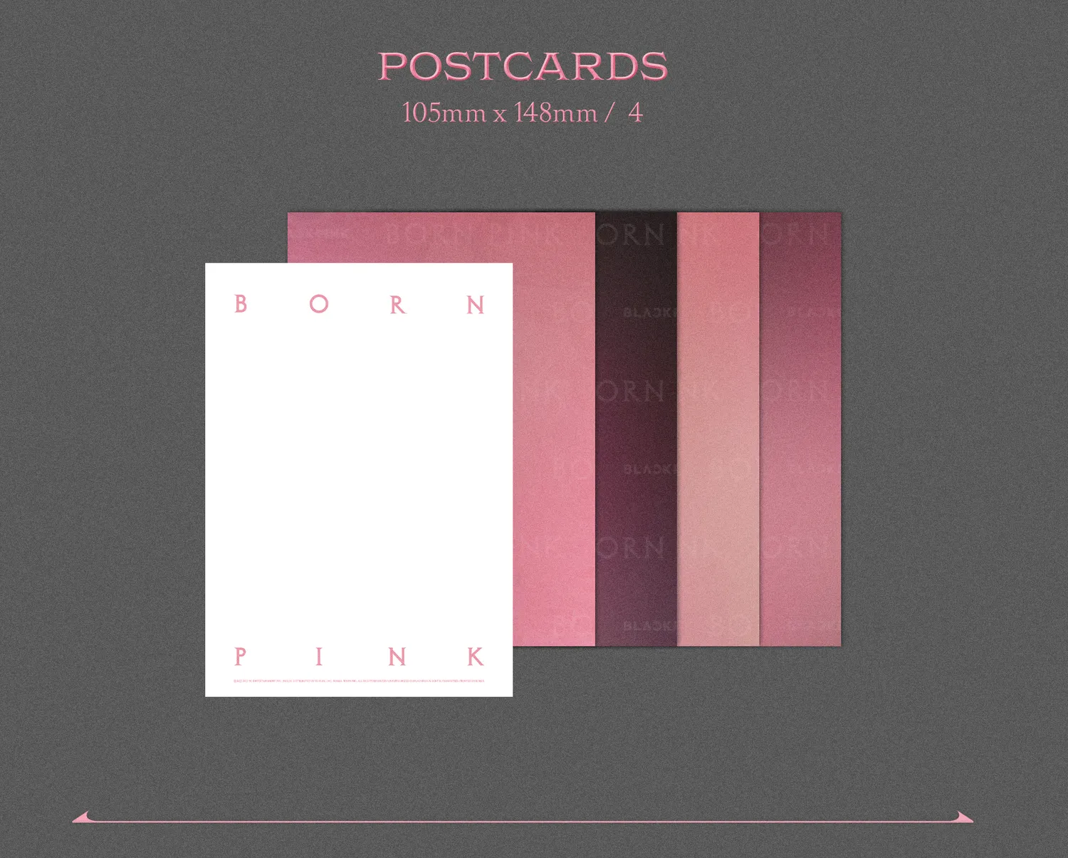 Blackpink Born Pink box set CD Pink Complete Edition