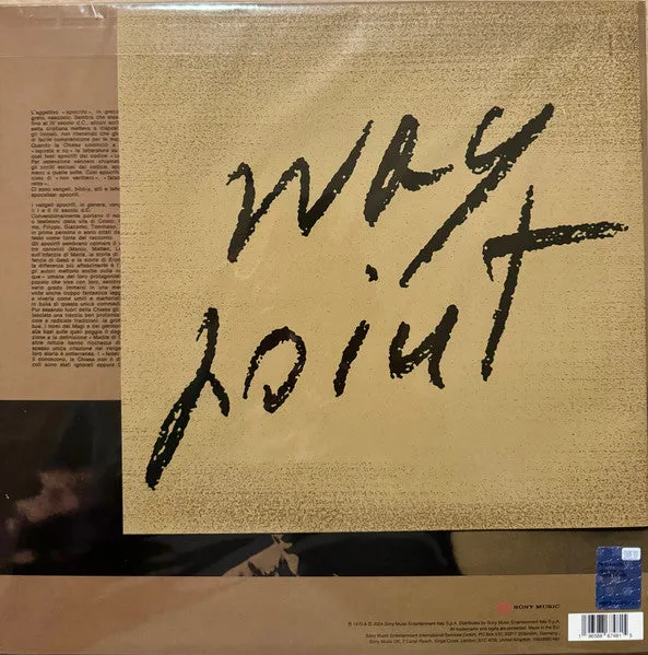 Fabrizio De André La Buona Novella LP 180g 2024
