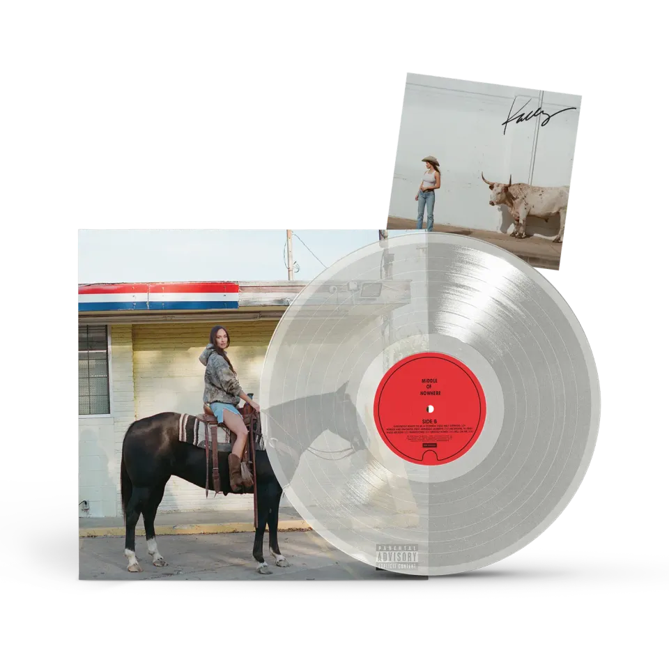Kacey Musgraves Middle of Nowhere vinile clear + art card firmata