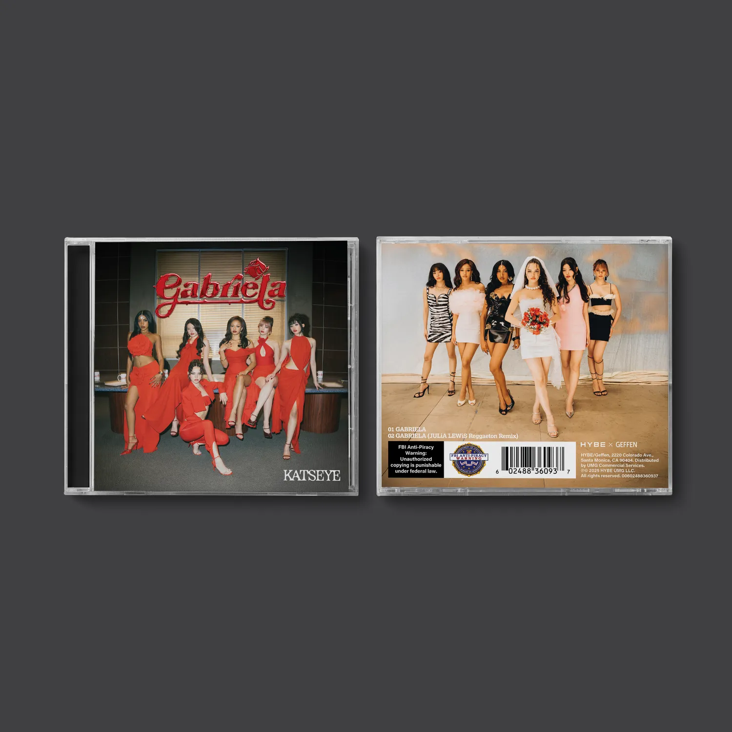 KATSEYE Gabriela CD singolo limited edition con remix