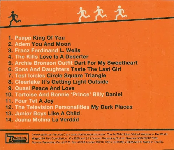 Various They'll Have To Catch Us First CD compilation Domino