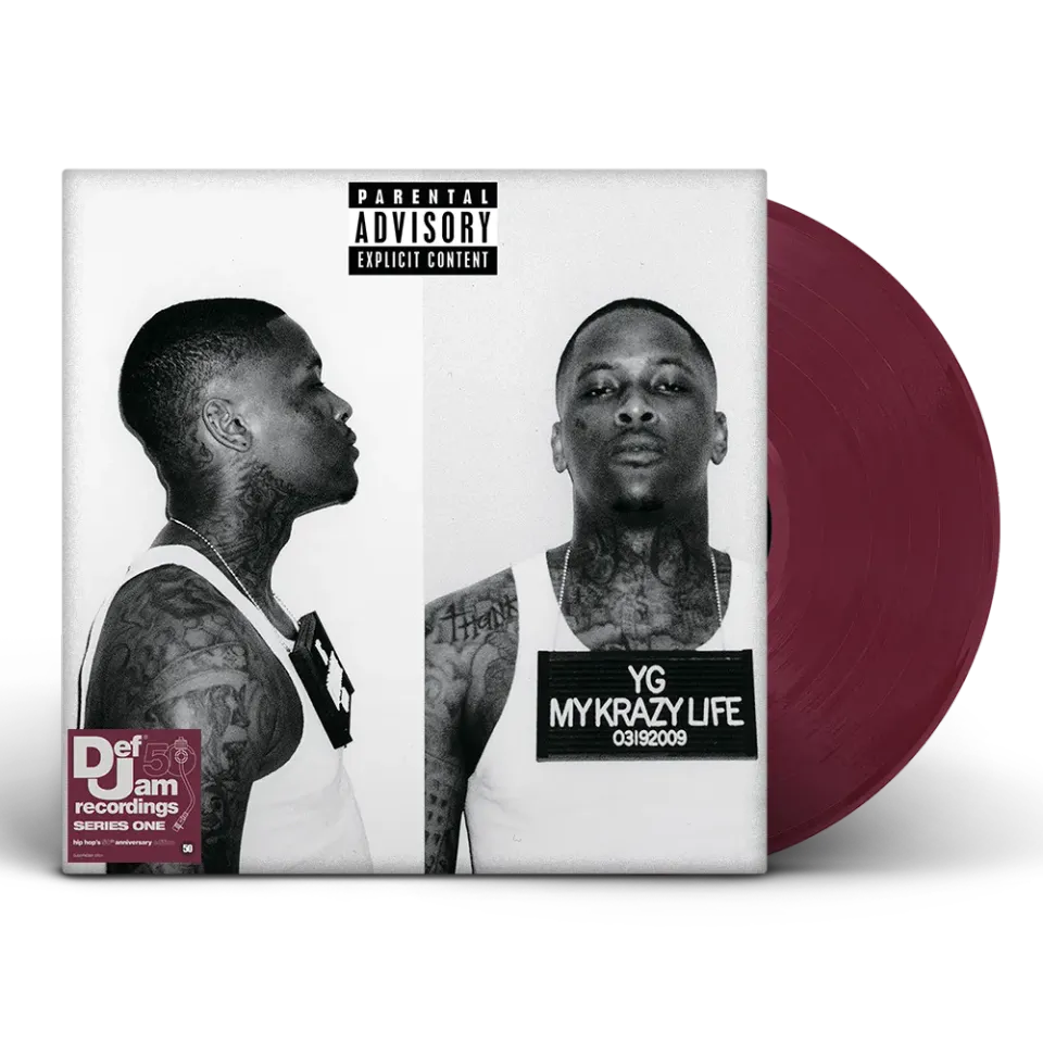 YG My Krazy Life doppio vinile LP burgundy edizione