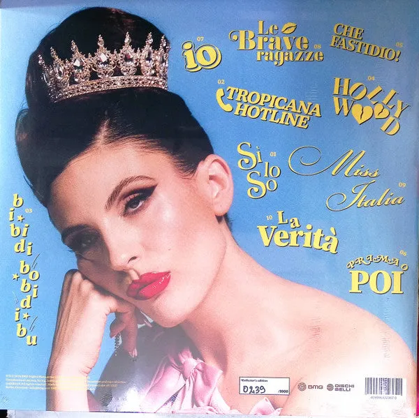 Ditonellapiaga In Miss Italia vinile LP colorato numerato