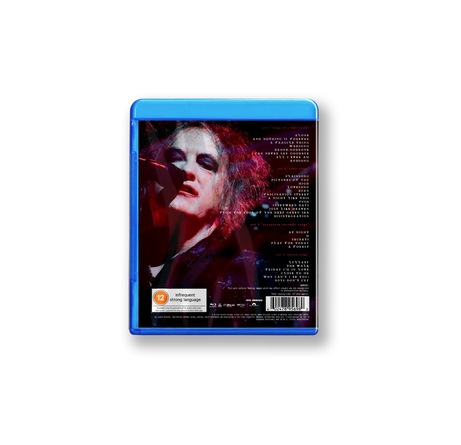 Polydor The Show Of A Lost World Blu-ray live Troxy