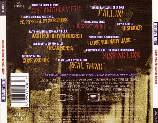 Various Judgment Night CD colonna sonora VG+