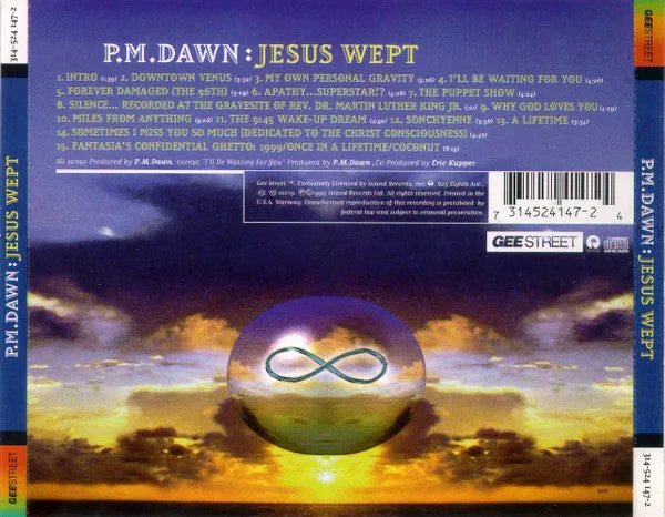 P.M. Dawn Jesus Wept CD album pop rap 1995
