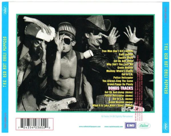 Red Hot Chili Peppers omonimo cd remaster VG