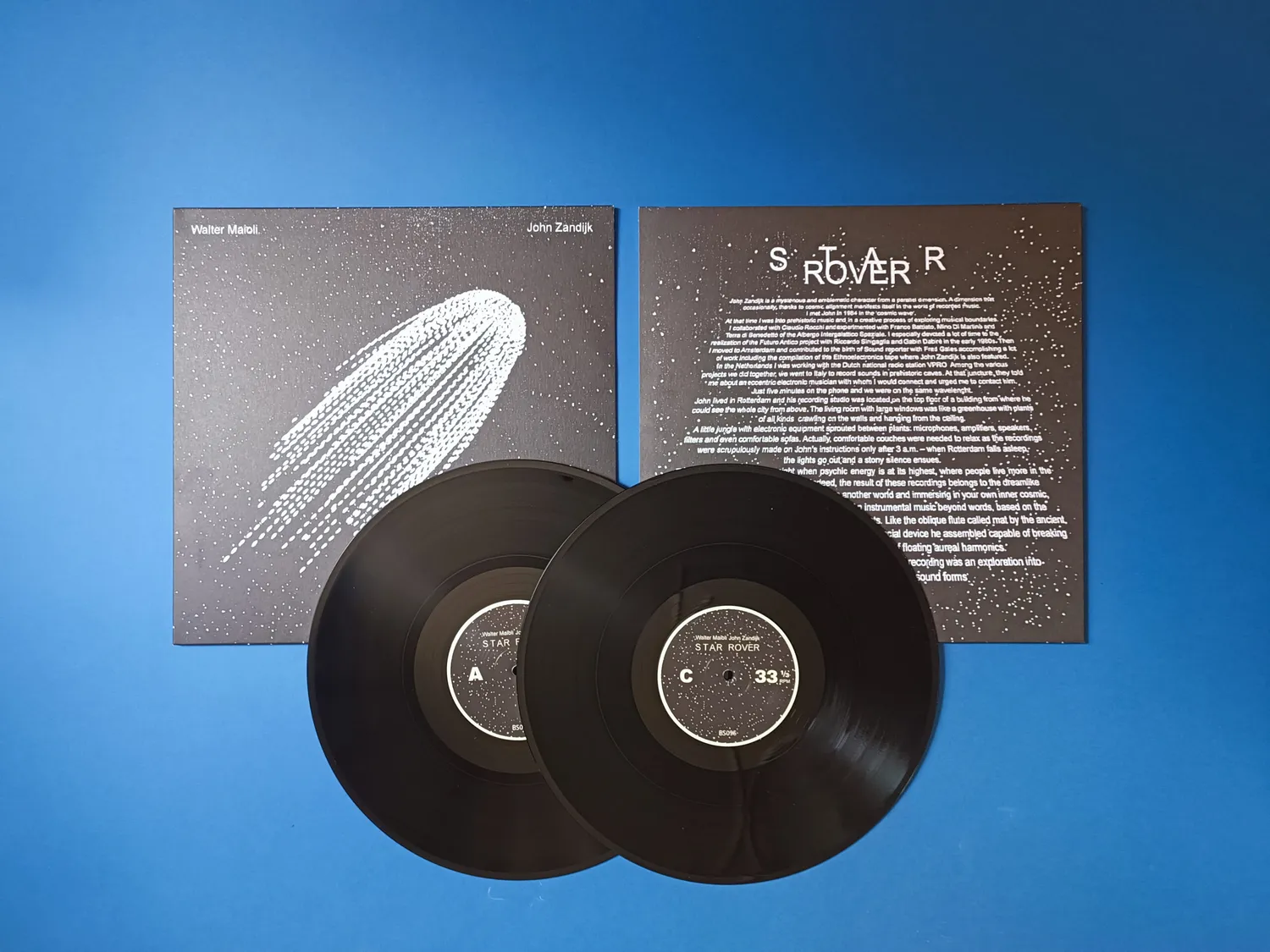 Walter Maioli & John Zandijk Star Rover vinile LP cosmico