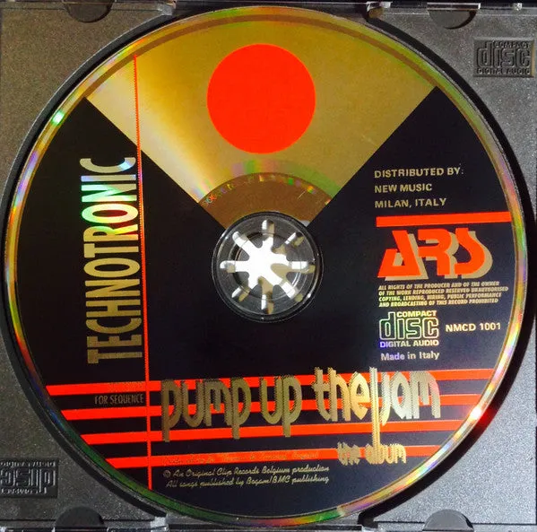 Technotronic Pump Up The Jam CD album house