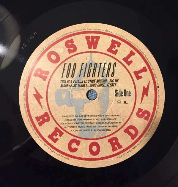 Foo Fighters Foo Fighters vinile LP ristampa Mint