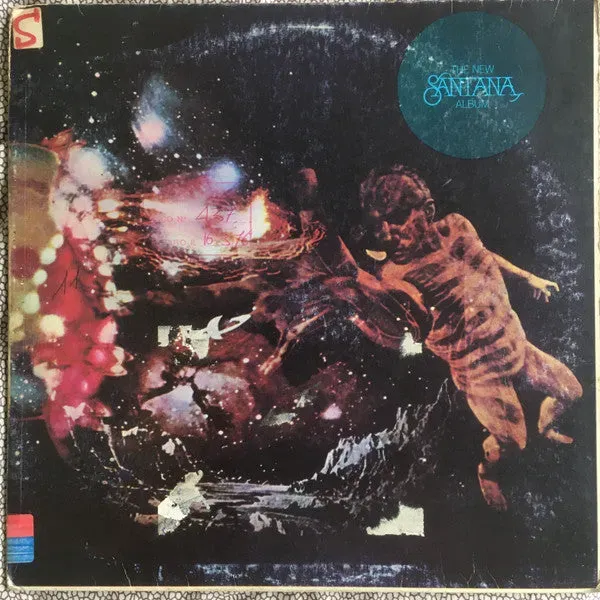Santana Santana LP apribile vinile 1974 VG