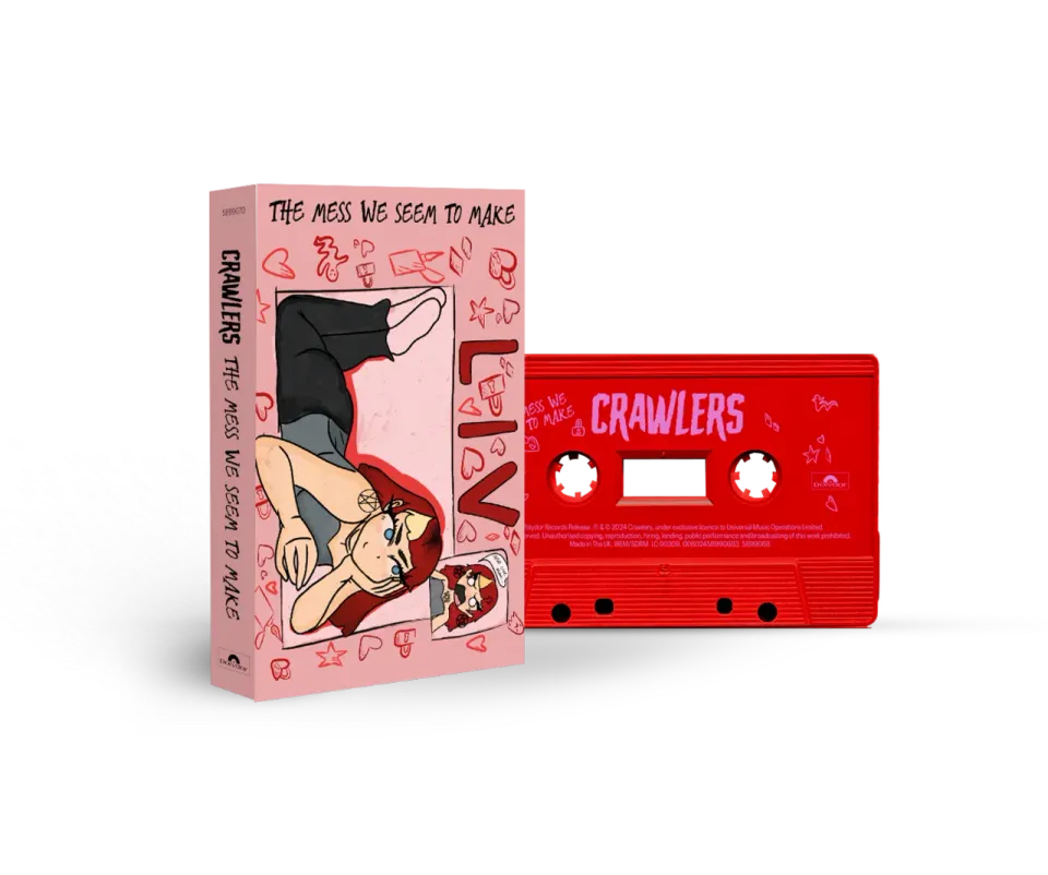 Crawlers The Mess We Seem To Make cassetta Liv