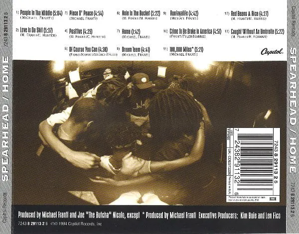 Spearhead Home CD album funk hip hop usato
