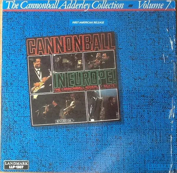 Cannonball Adderley Cannonball In Europe LP rimasterizzato