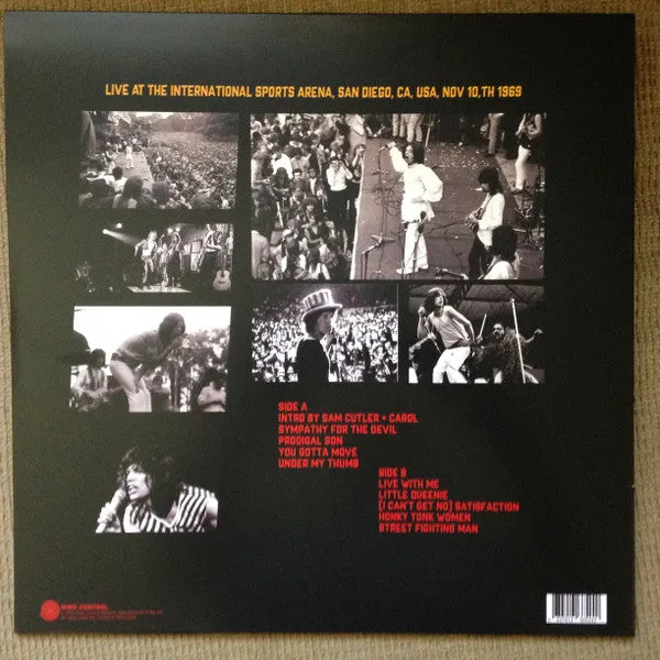 Rolling Stones Bleeding For You San Diego 1969 LP live 500 copie
