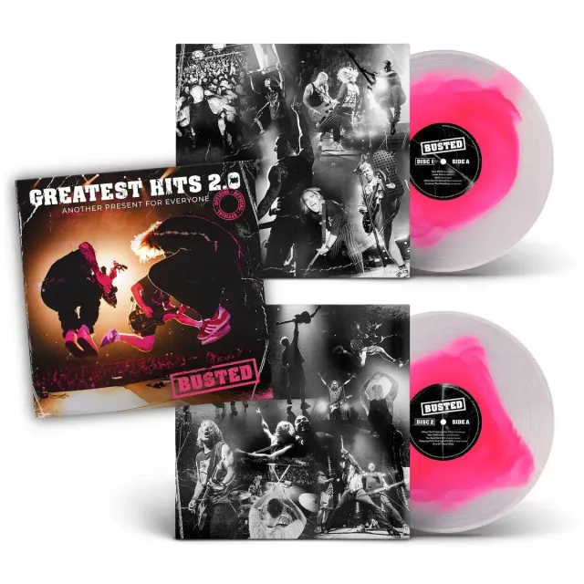 Busted Greatest Hits 2.0 vinile blob rosa pop