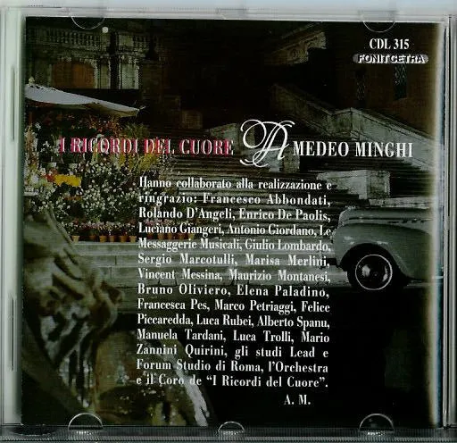 Amedeo Minghi I Ricordi Del Cuore CD usato VG+