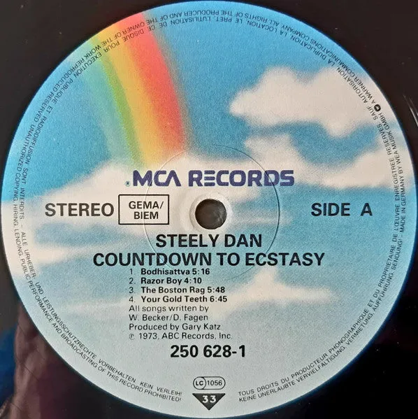 Steely Dan Countdown To Ecstasy LP ristampa 1984 pop