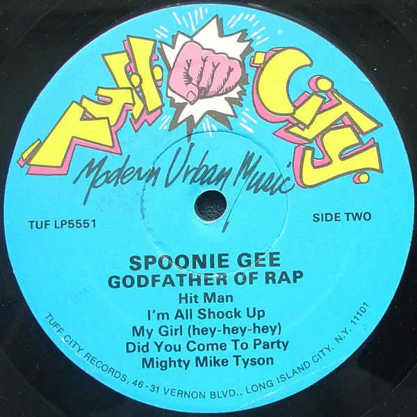 Spoonie Gee The Godfather Of Rap vinile LP usato VG+