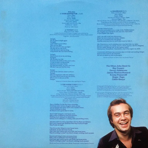 Elton John Blue Moves doppio vinile 2LP pop rock 1976
