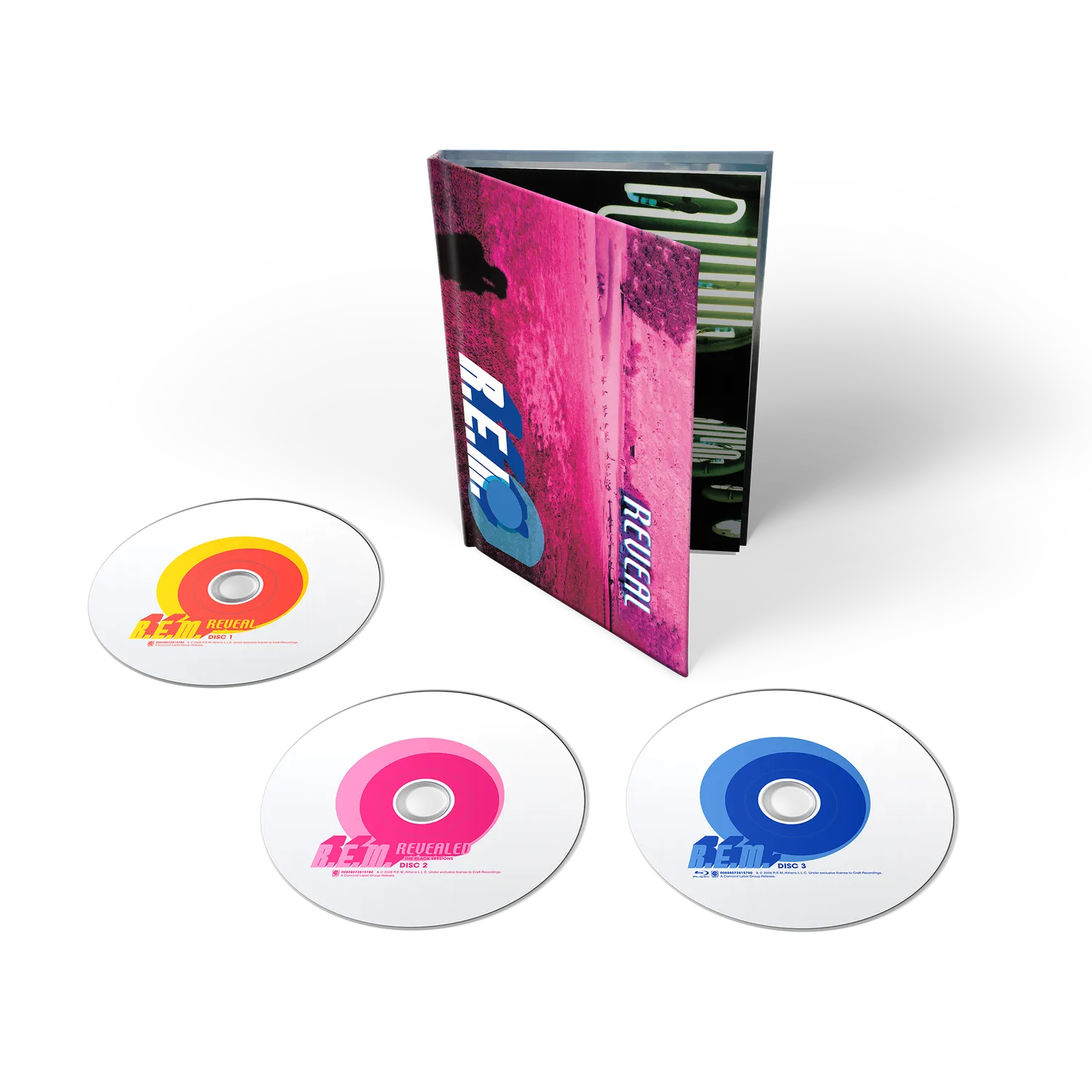 R.E.M. Reveal 25th Anniversary cofanetto 2 CD + Blu-ray