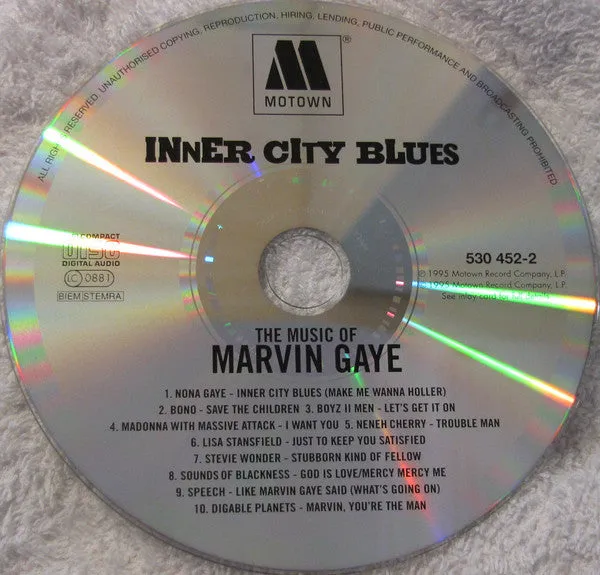 Various Inner City Blues CD tributo Marvin Gaye VG+