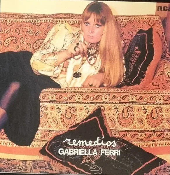 Gabriella Ferri Remedios LP vinile arancione 180 grammi