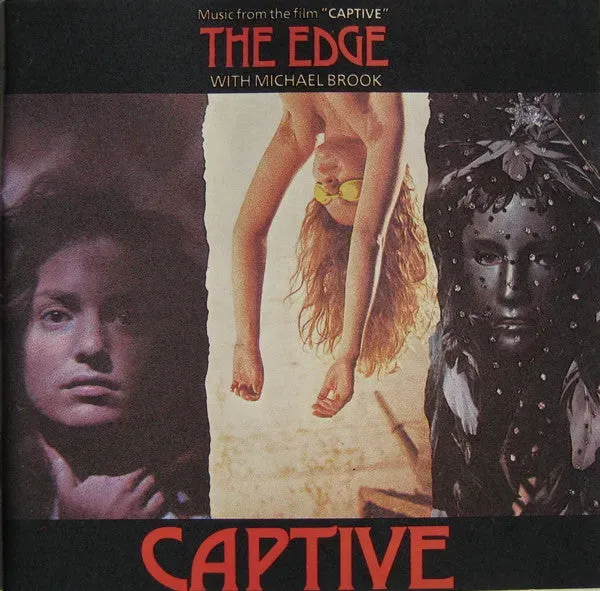 The Edge Michael Brook Captive CD colonna sonora 1986