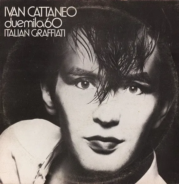 Ivan Cattaneo Duemila60 Italian Graffiati LP vinile VG