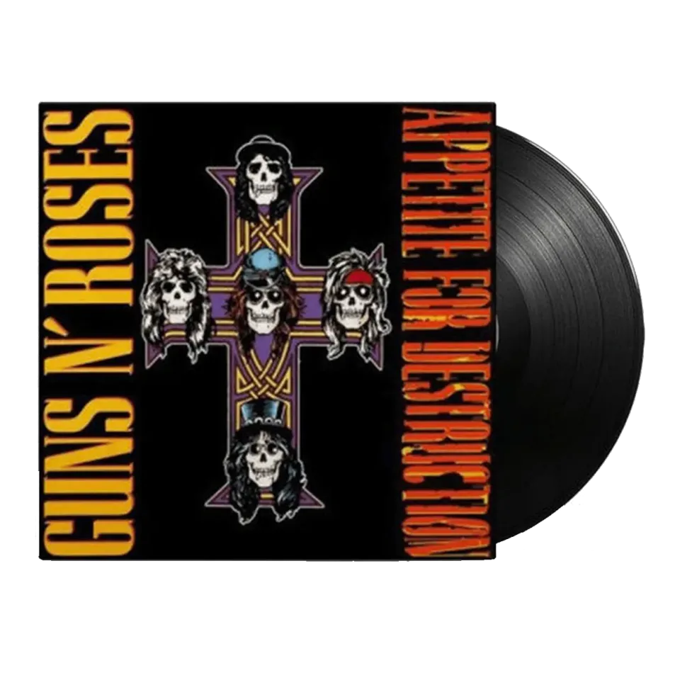 Polydor Appetite For Destruction vinile LP hard rock