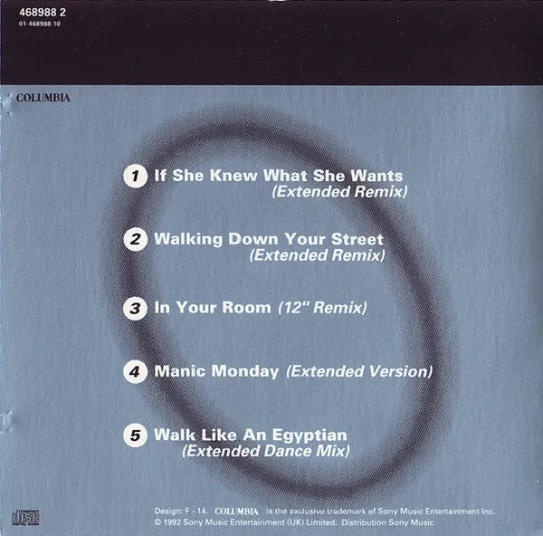 Bangles Twelve Inch Mixes CD compilation remix estesi
