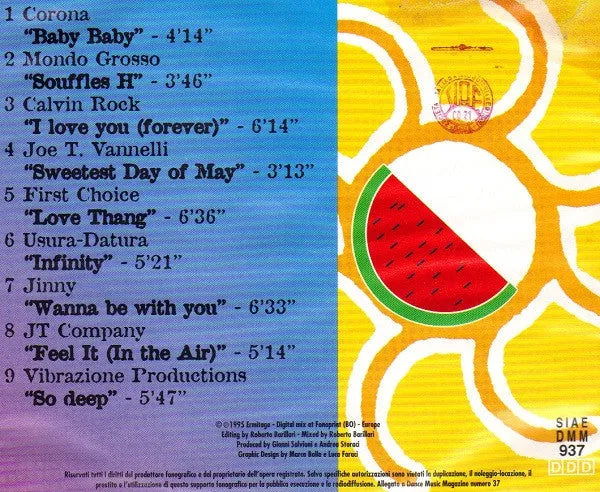 Various Sunshine Selection CD euro house italodance