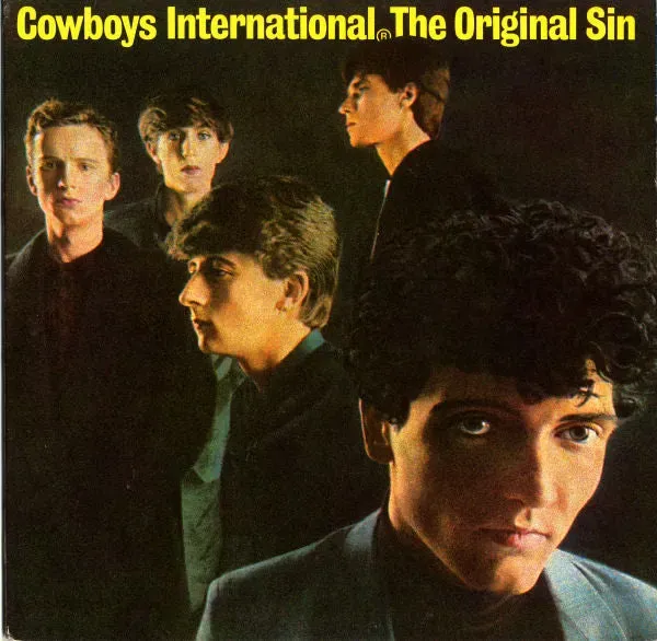 Cowboys International The Original Sin LP vinile new wave