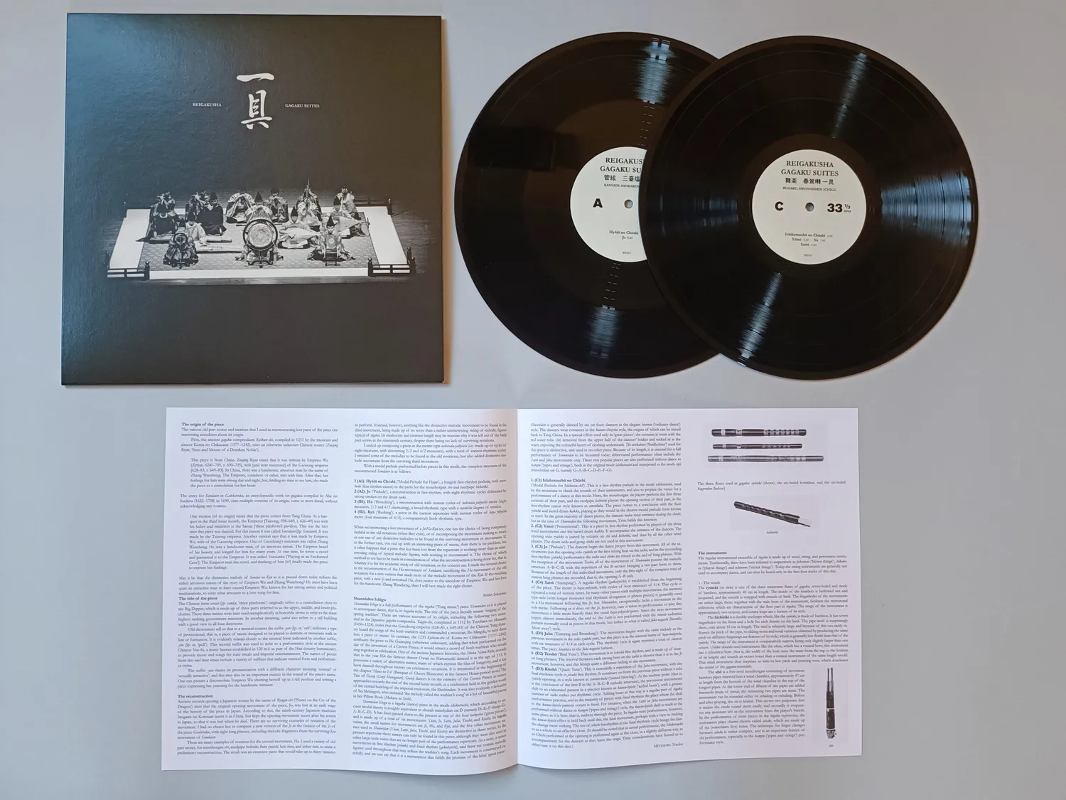 Black Sweat Reigakusha Gagaku Suites vinile LP gagaku