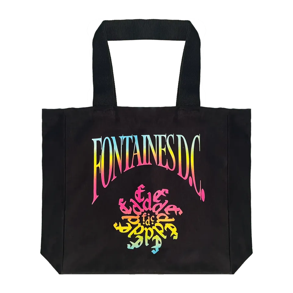 Fontaines D.C. Spiral Monogram tote bag nera edizione limitata