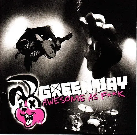 Green Day Awesome As Fuck CD + DVD live punk