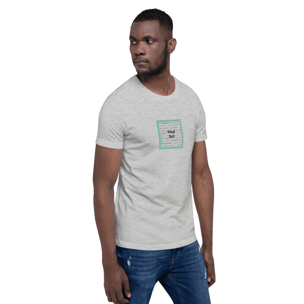 Vinyl Deli Soul Tee maglietta cotone grigio melange
